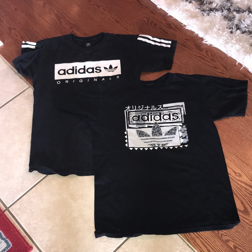 Adidas tee pair